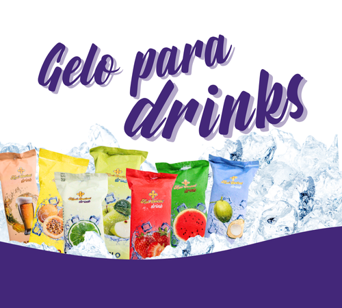 Gelo para Drinks