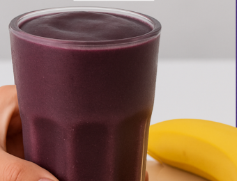 Como fazer uma vitamina de açaí com banana no liquidificador